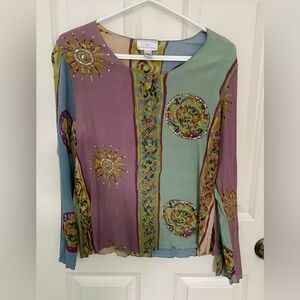Soft Surroundings Women’s Large Blouse